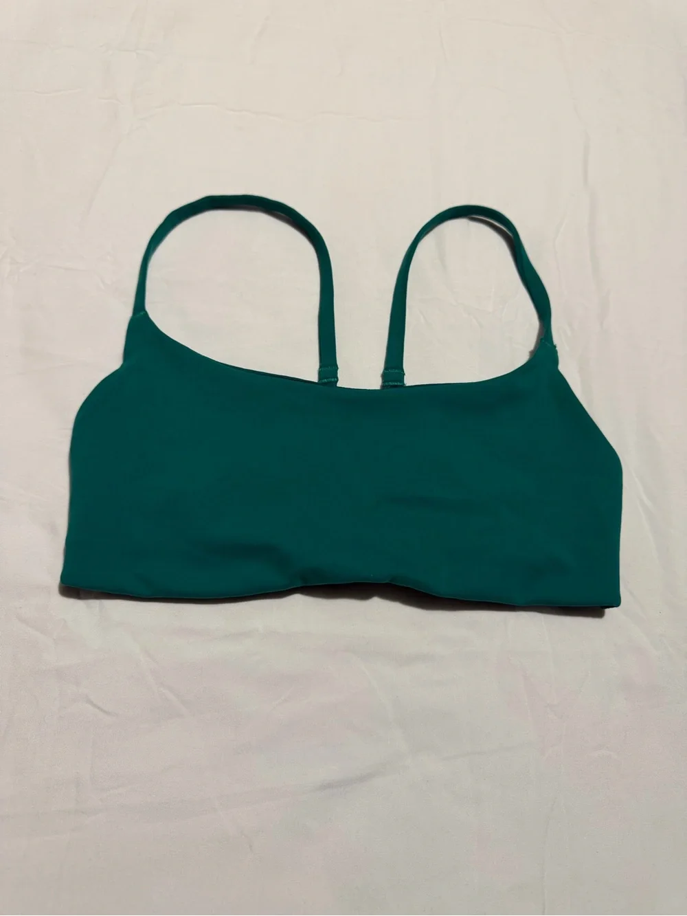 lululemon athletica Teal Green Strappy Sports Bra